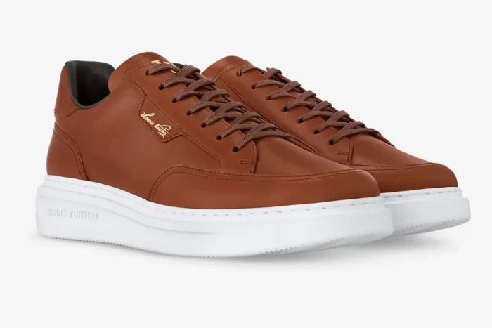 Louis Vuitton Beverly Hills Grained Calf Leather Brown - Image 3