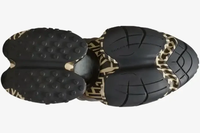 Balmain Unicorn Low 'Ivory Black Monogram' - Image 6