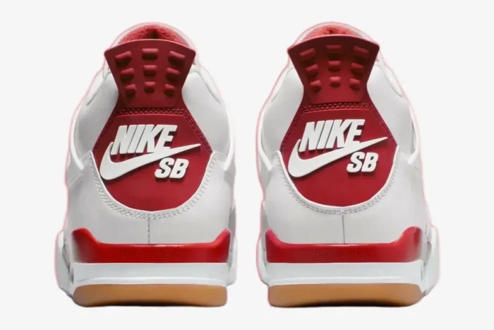 Air Jordan 4 Retro x Nike SB Varsity Red Gum - Image 4