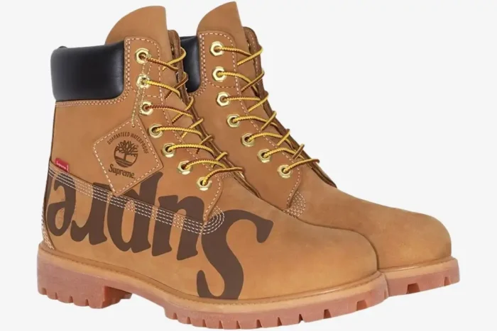 Supreme x Timberland 6 Inch Premium Waterproof Boot ‘Big Logo’ - Image 4