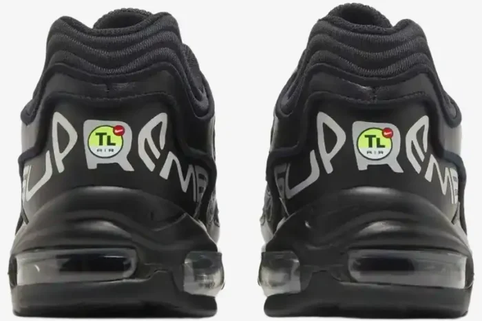 Nike Air Max 98 TL x Supreme Black Limited Edition - Image 4