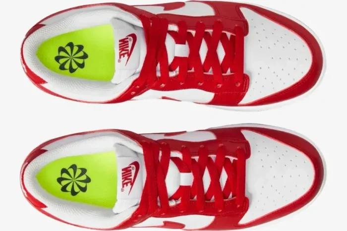 Nike Dunk Low Gym Red (2022) - Image 4