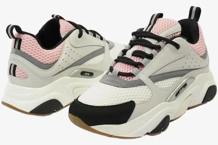 Dior B22 'Pale Pink Grey' Luxury Sneakers - Image 4