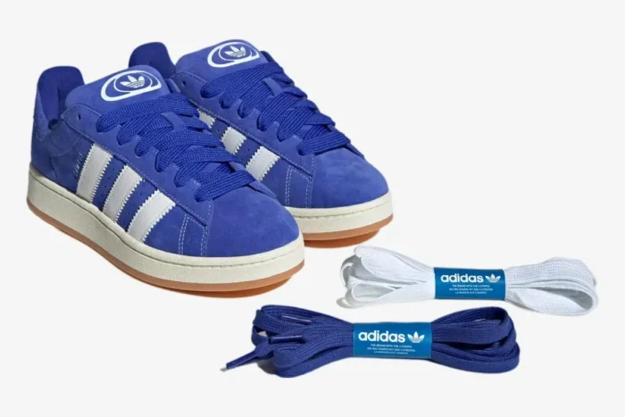 Adidas Campus 00s Semi Lucid Blue Cloud White - Image 2