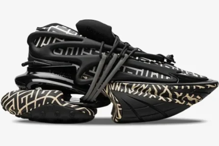 Balmain Unicorn Low 'Ivory Black Monogram'