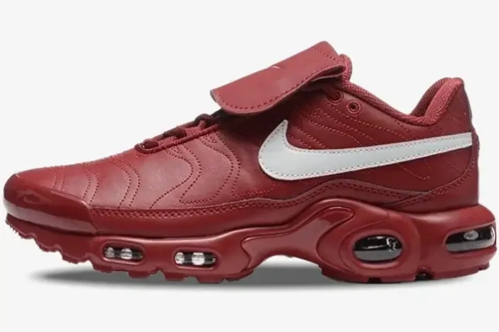 Nike Air Max Plus Tiempo Burgundy White - Image 2