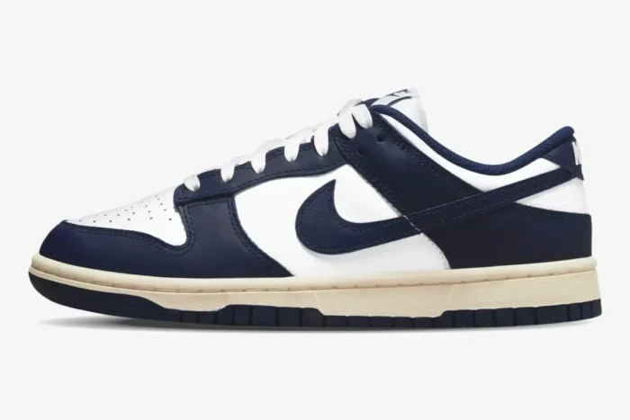 Nike Dunk Low Vintage Navy (Women's) - Image 2