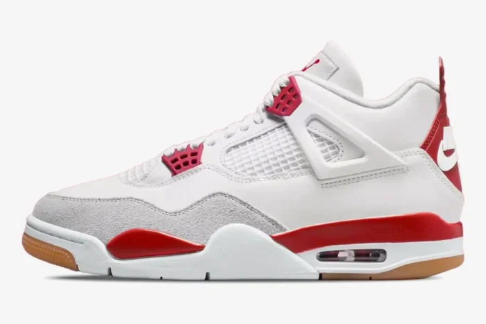 Air Jordan 4 Retro x Nike SB Varsity Red Gum - Image 2