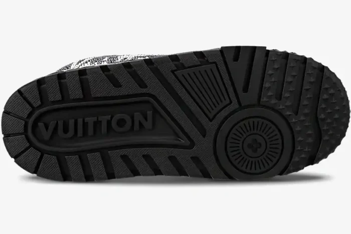 Louis Vuitton Black Crystal LV Trainer Maxi - Image 3