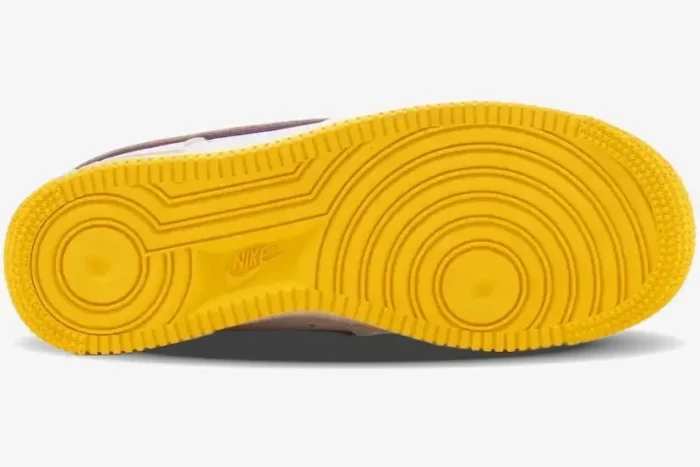 Nike Air Force 1 Low x Kobe Bryant Lakers White Yellow Purple - Image 3