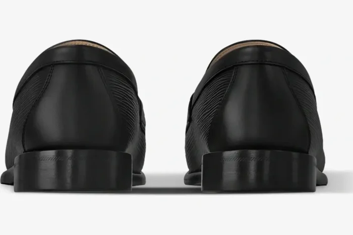 Louis Vuitton Major Loafer Grained Calf Leather Black - Image 3