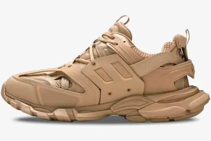 Balenciaga Track Beige Multi-Layered Sneakers - Image 2