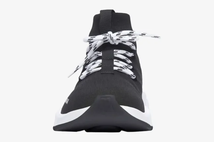 Balenciaga Speed Lace-Up Sneaker Black/White - Image 3